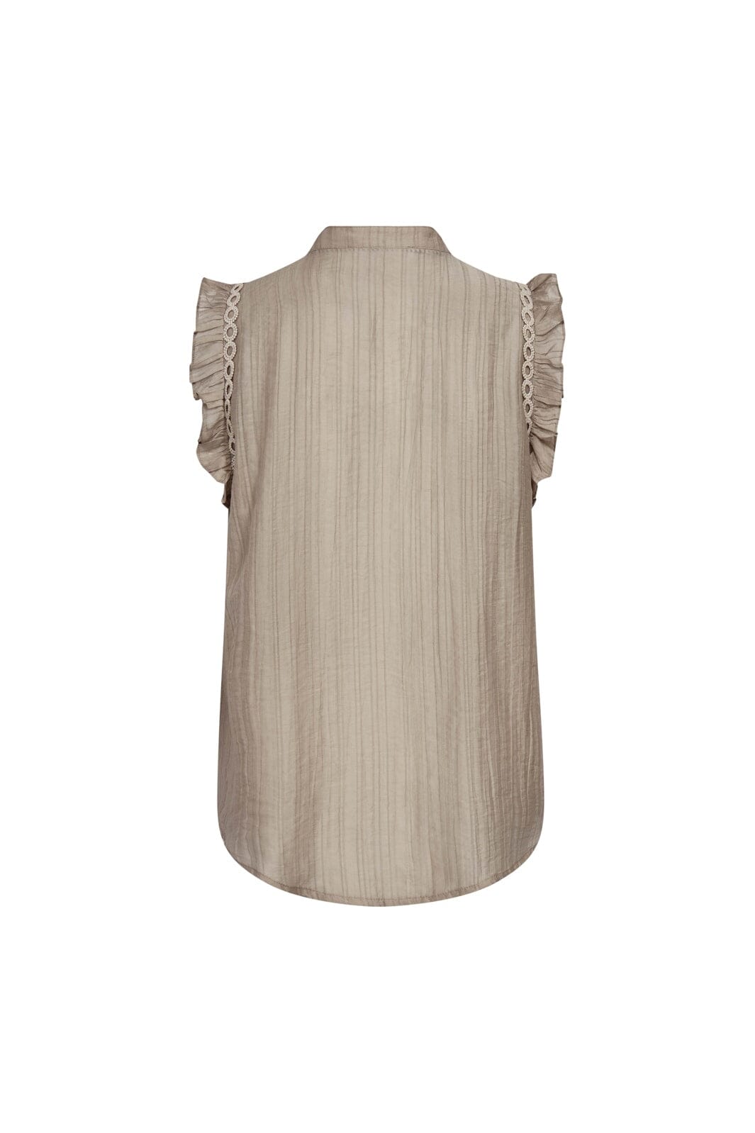Co´Couture - Reggiecc Frill Top 45120 - 2006 - Taupe