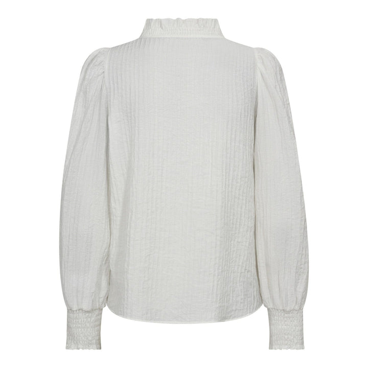 Co´Couture - Shinacc V-Blouse 35922 - 11 - Off White Bluser 