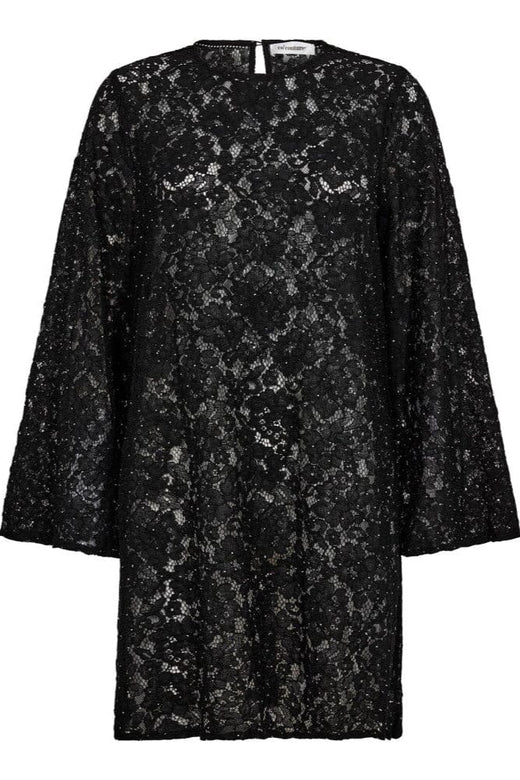 Co´Couture - Siacc Simili Lace Dress 36577 - 96 - Black Kjoler 
