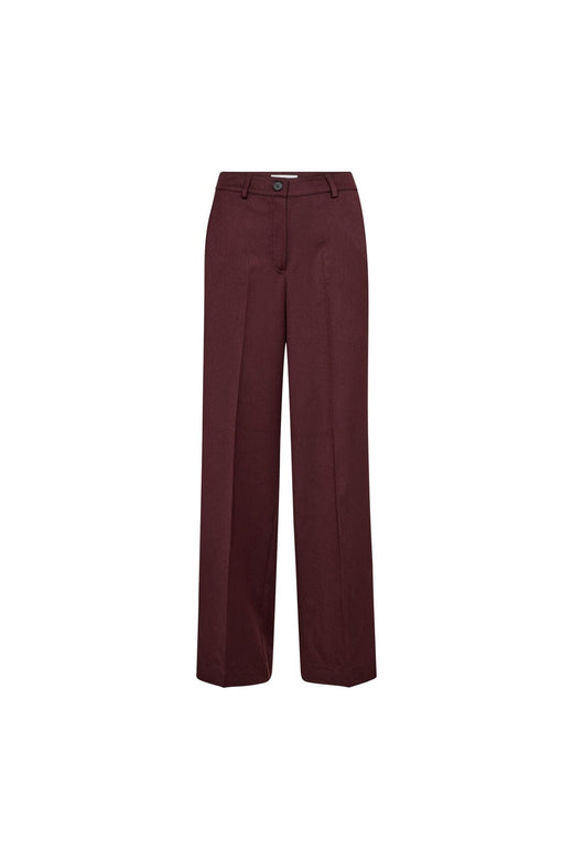 Co´Couture - Terrycc Pant 500365 - 30005 - Wine Red