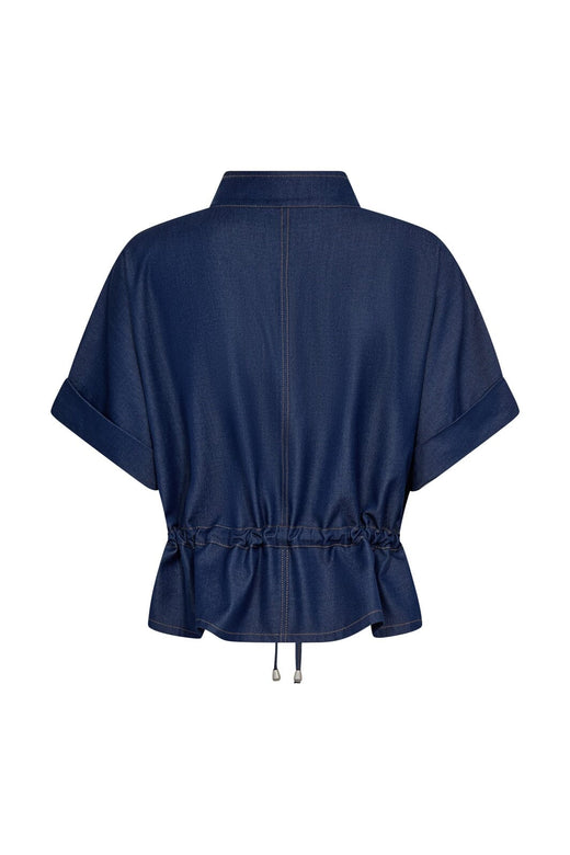 Co´Couture - Terrycc Vest 40036 - 120 - Navy