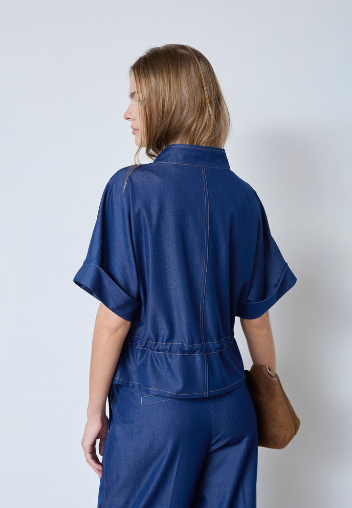 Co´Couture - Terrycc Vest 40036 - 120 - Navy Veste 