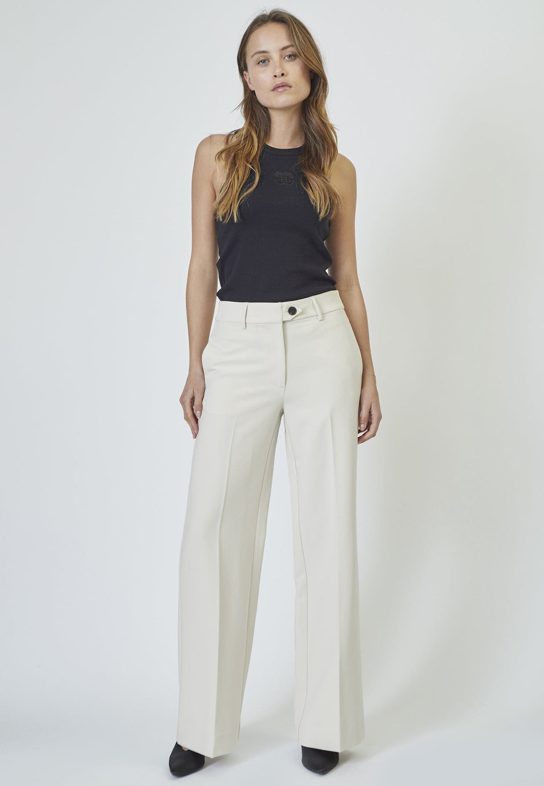 Co´Couture - Volacc Wide Pant 31191 - 199 - Bone Bukser 