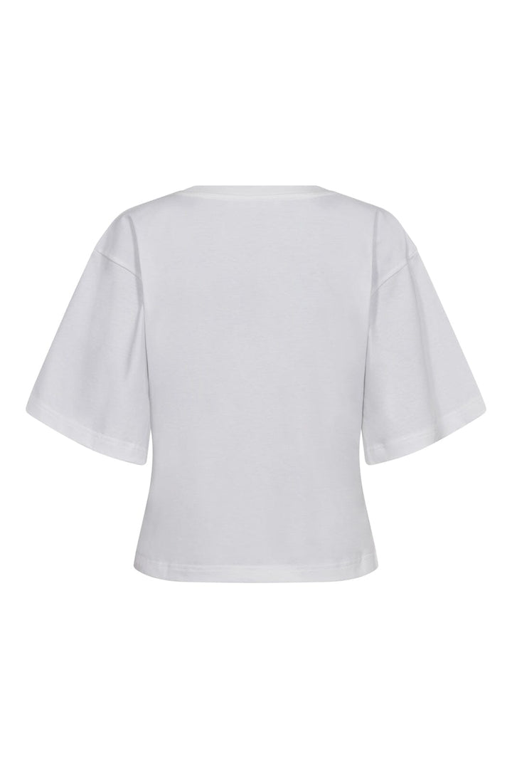 Co´Couture - Zengacc Tee O-Neck 43013 - 40154 - Whitewalnu