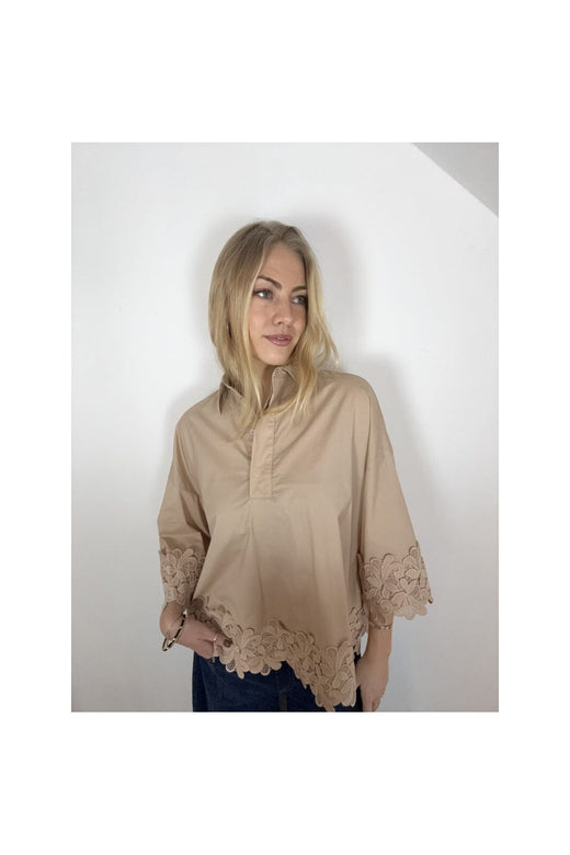 Continue - Klara Embroidery 15118 - Sand