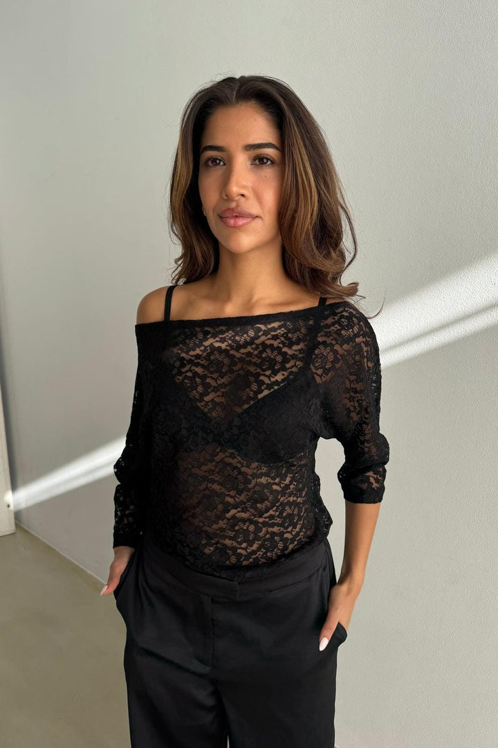 Continue - Laureen Lace 15086 - Black Bluser 