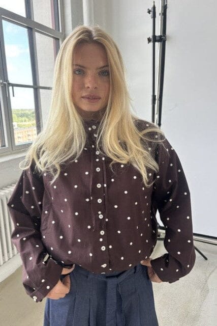 Continue - Stine Dot 15340 - Brown Dot Jakker 