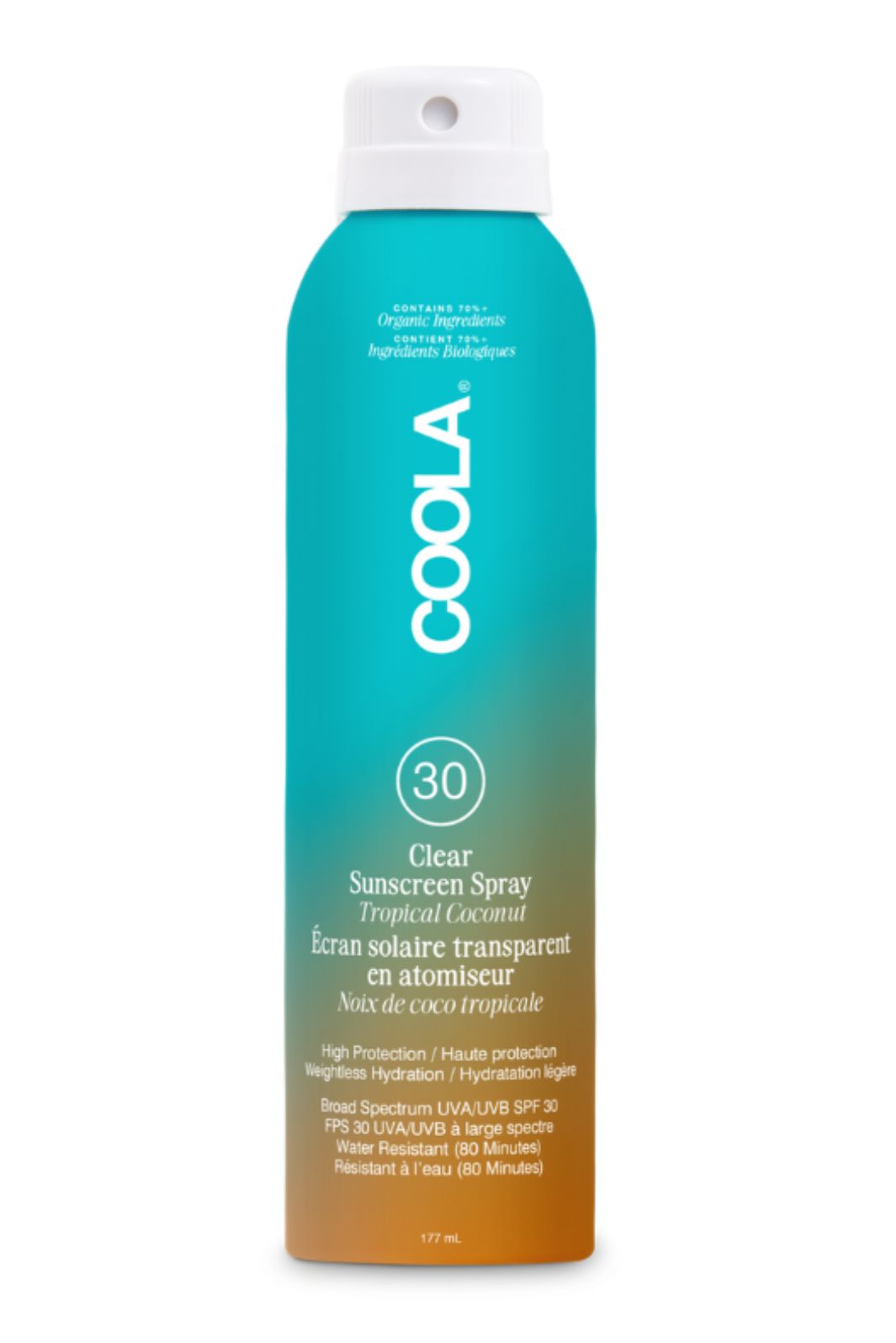 Coola - Classic Body Spray Tropical Coconut SPF 30 Solcreme 