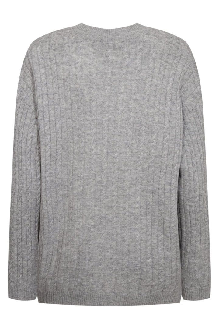 Copenhagen Muse - Cmcasha-pullover 206591 - 1030 Light Grey Melange