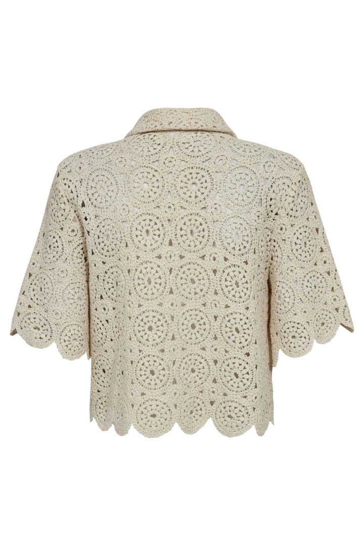 Copenhagen Muse - Cmcrochet-shirt 206659 - 8308 Birch