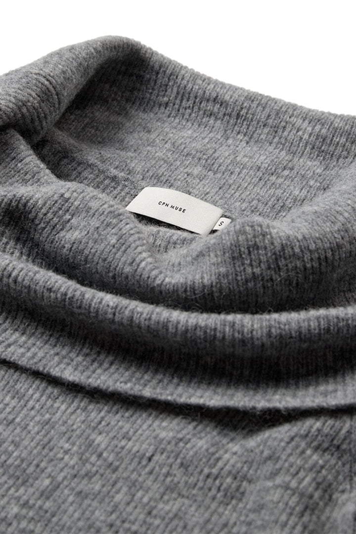 Copenhagen Muse - Cmibra-pullover 203366 - 1040 Med, Grey Melange