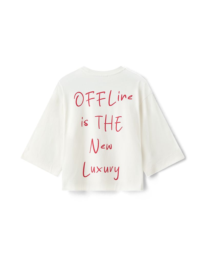 Copenhagen Muse - Cmmuse-tee 207248 - 1036 Jet Stream W, Goji Berry T-shirts 