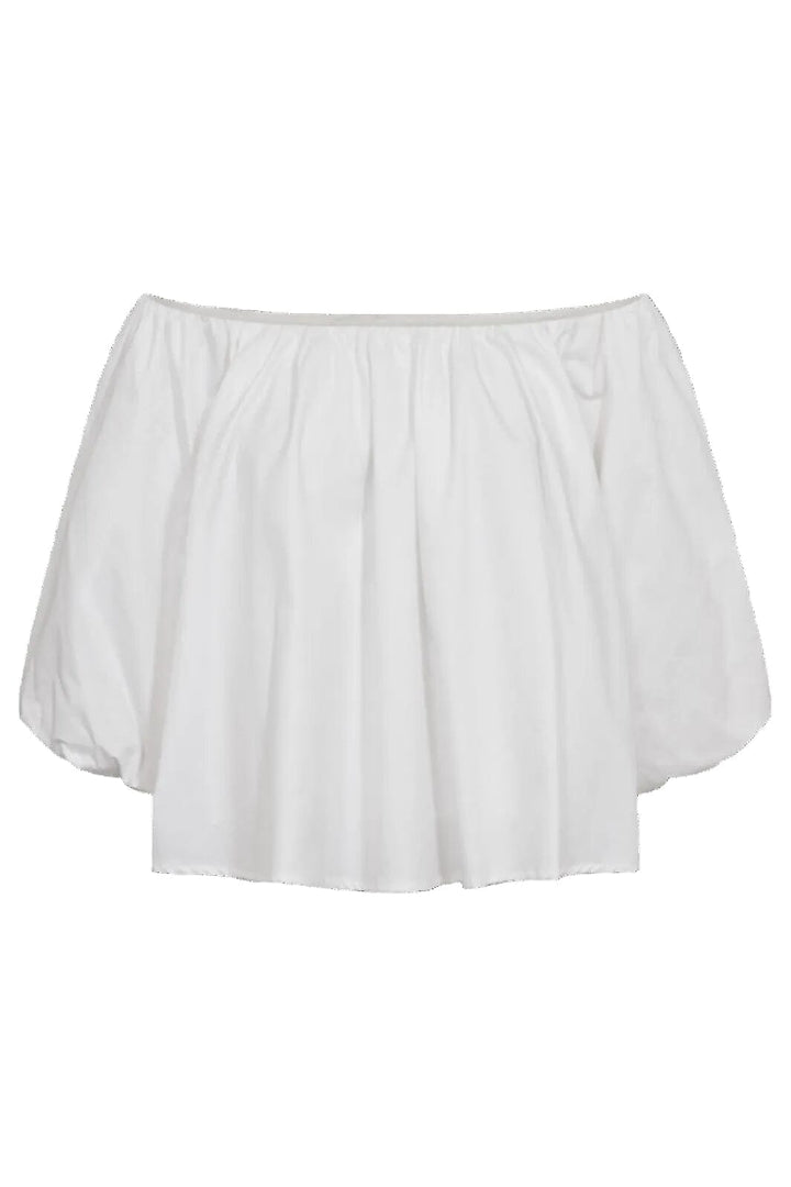 Copenhagen Muse - Cmshirley-blouse - 1010 Bright White Bluser 