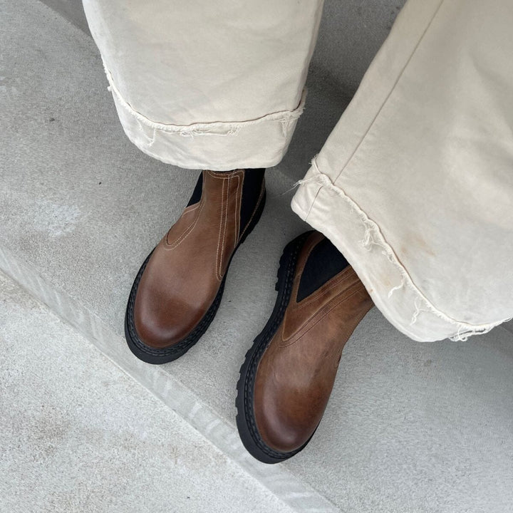 Copenhagen Shoes - Ankle Boot Cs9054 - 0500 - Brown/Black Støvler 
