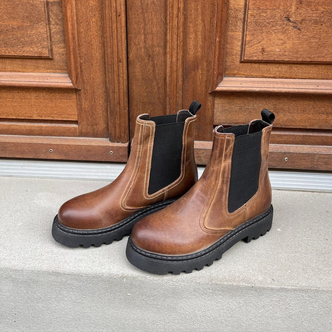Copenhagen Shoes - Ankle Boot Cs9054 - 0500 - Brown/Black Støvler 