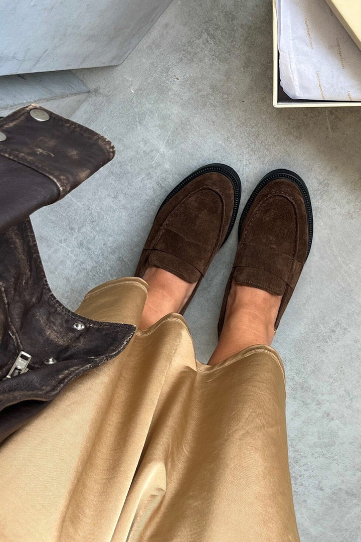 Copenhagen Shoes - The Beauty Loafer Cs9040 - 0018 - Dk Brown Loafers 