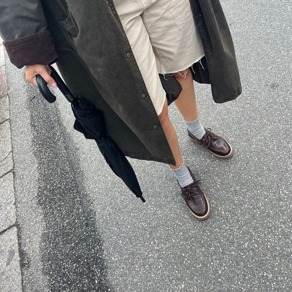 Copenhagen Shoes - The Walk Leather CS8837 - 0018 - Dk Brown Loafers 