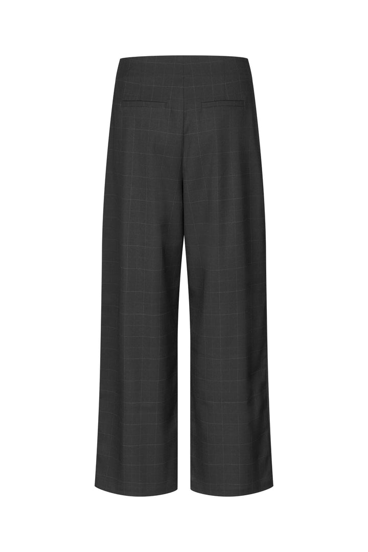 Cras - Aisha Pants C739 - Dark Grey Check Bukser 