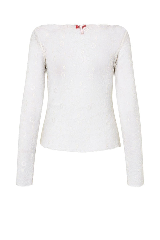 Cras - Ava Blouse C743 - 1007 - 1007 Off White Bluser 