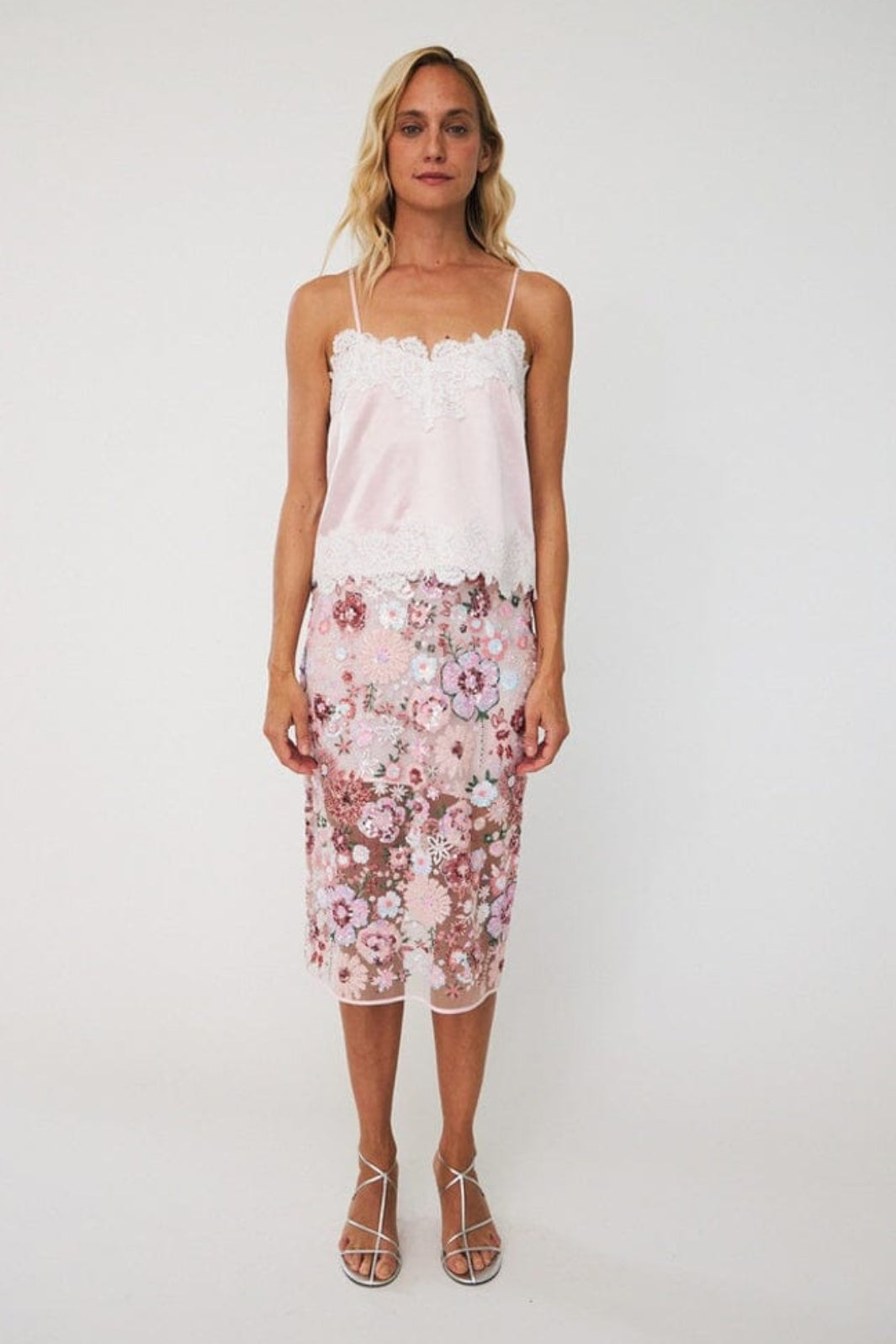 Cras - Brooklyn Skirt C704 - Multi Flower