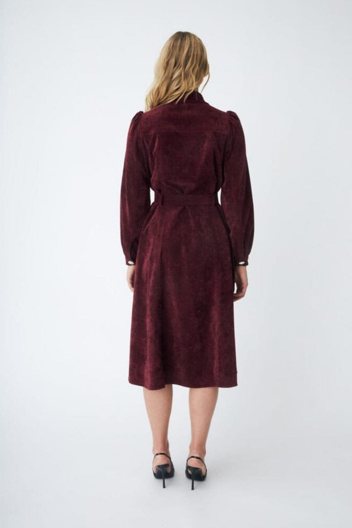 Cras - Celine Dress C1709 - 4044 - 4044 Cabernet Kjoler 