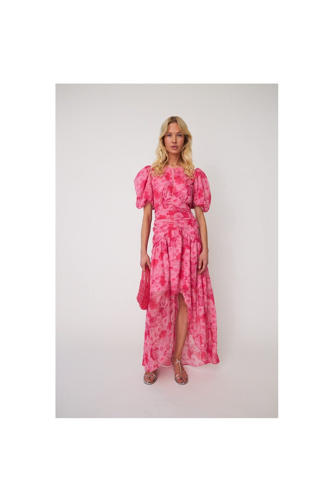 Cras - Elaine Dress C666 - Pink Rosegarden