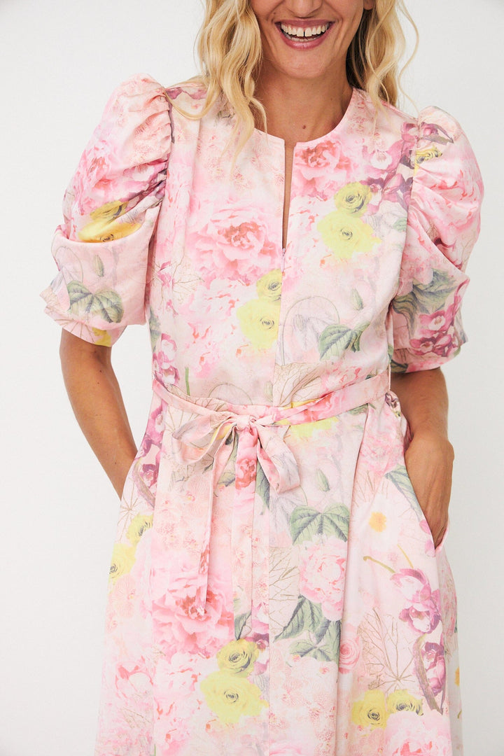 Cras - Kayla Maxi Dress C1619 - Floral Garden Kjoler 