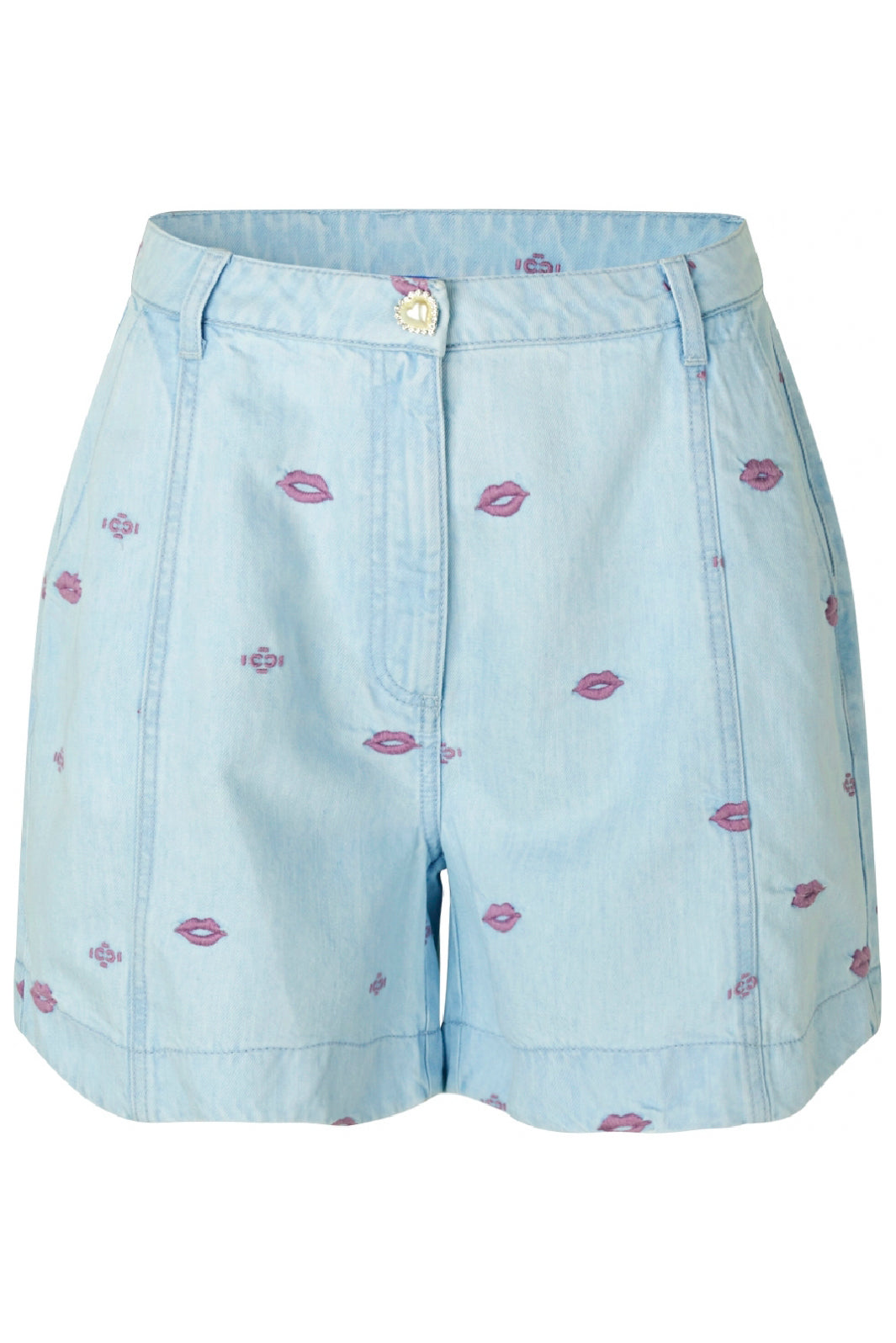 Cras - Ninacras Shorts - Bleach Blue Shorts 