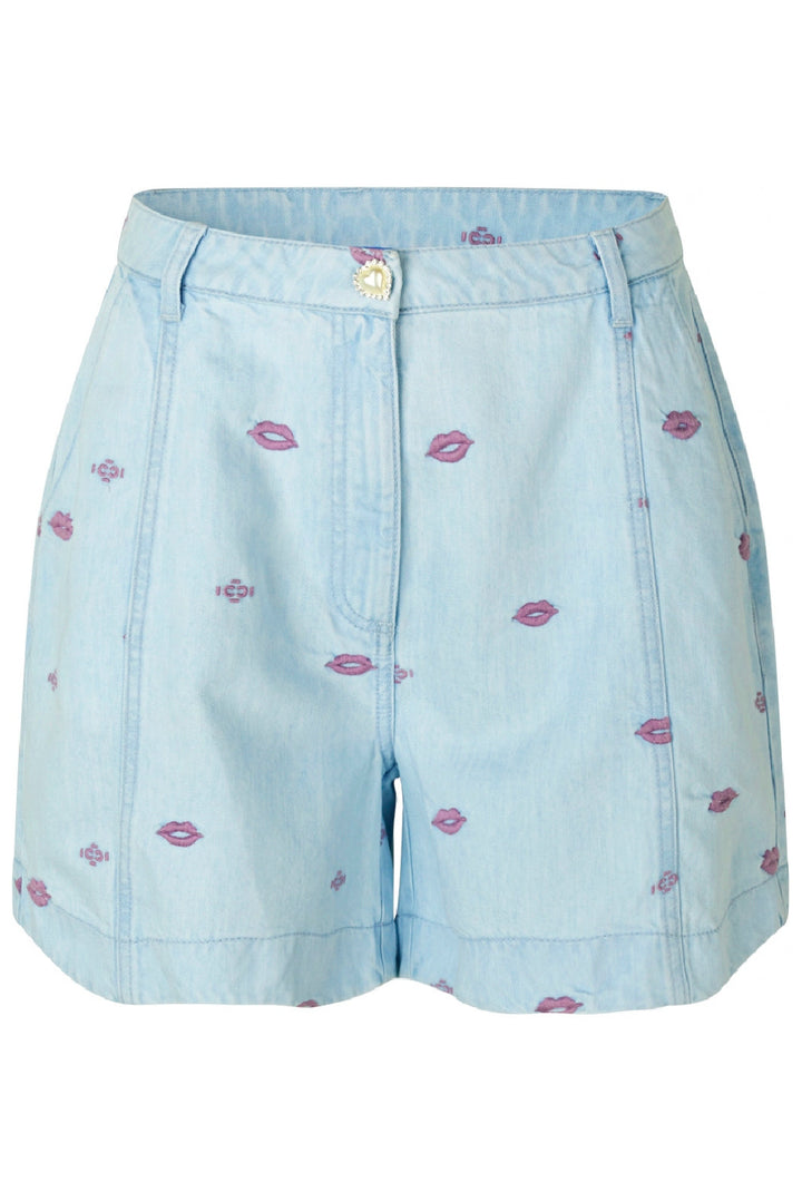 Cras - Ninacras Shorts - Bleach Blue Shorts 