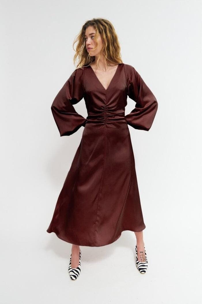 Cras - Wrenlee Dress C781 - Java Brown