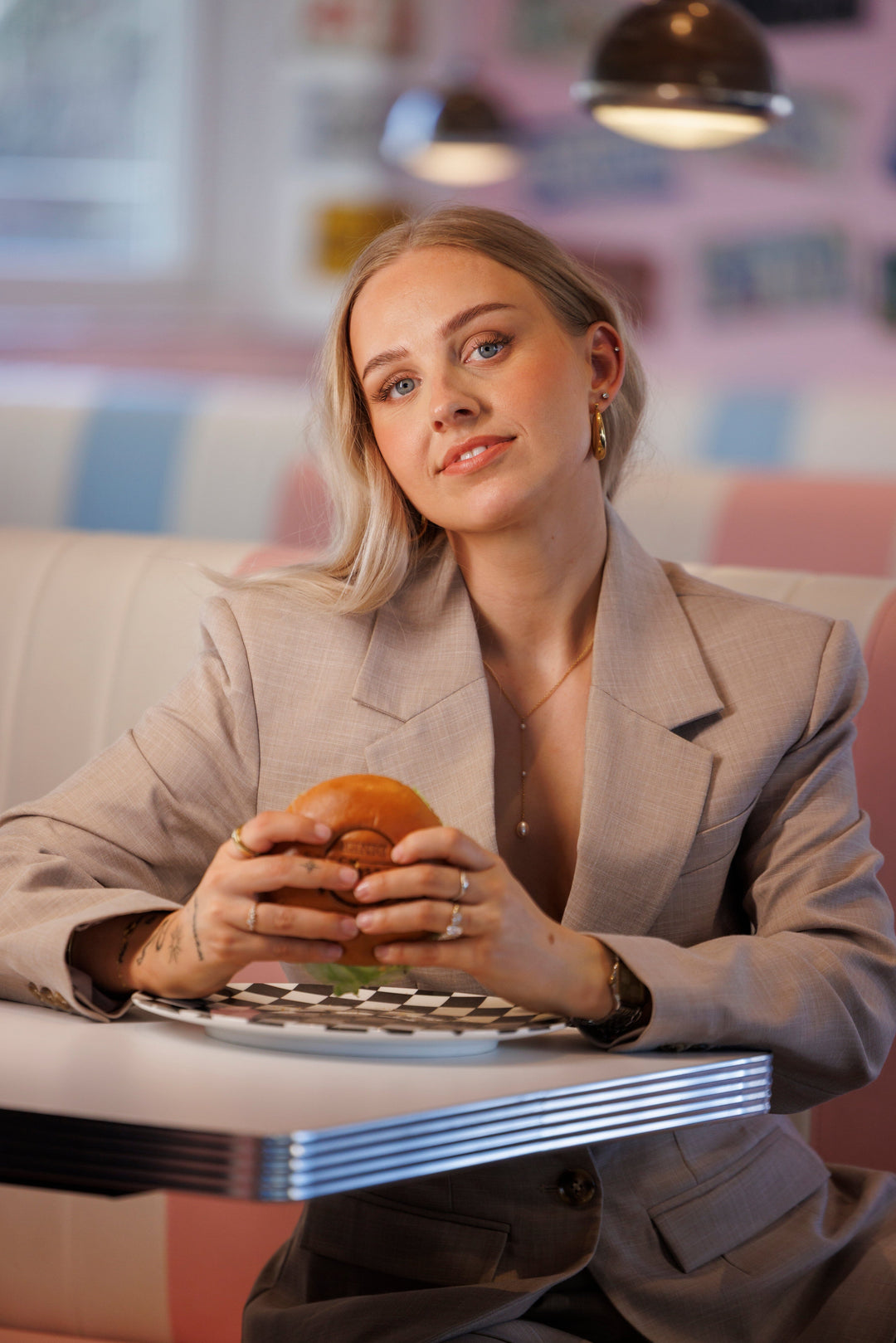 Cras x Molly&My By Sofie Martinussen - Madeline Blazer C735 - Brown Melange Blazere 