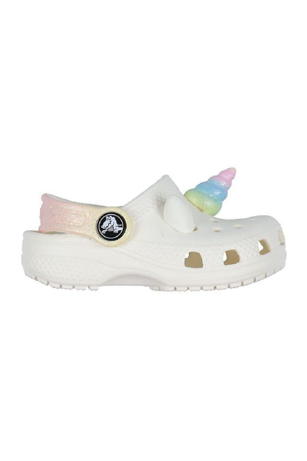 Crocs - Classic Iam Rainbow Unicorncgt Chk - Chalk Sandaler 
