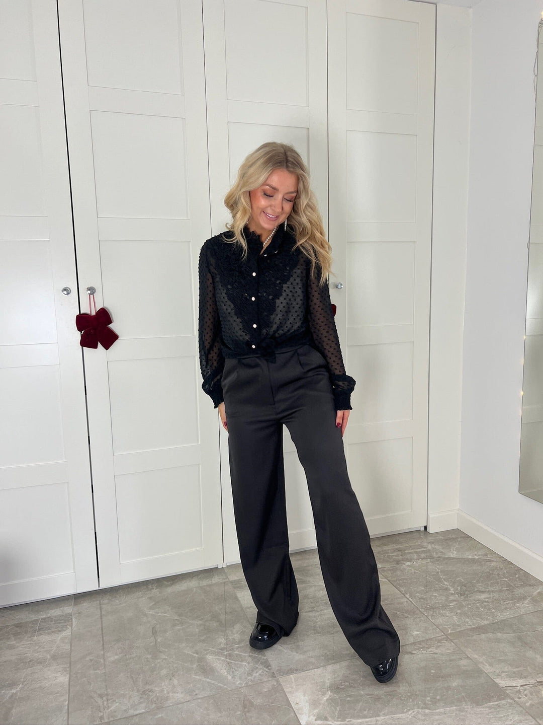 Dear Molly - Classic Pants 144829B - Brown Bukser 