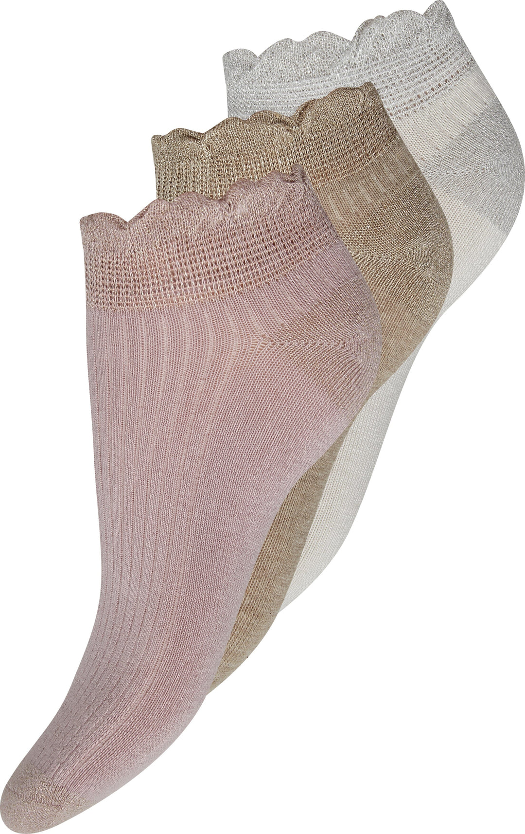 Decoy - 3-Pack Sneaker Sock Bamb 20237-65 - 10091 - Multifarvet Strømper 