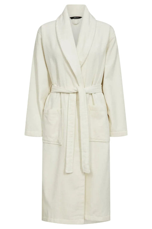 Decoy - Long Terry Robe 88083-93 - 80 - Hvid Nattøj 