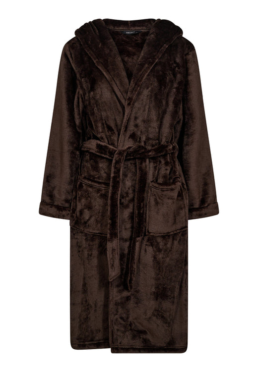Decoy - Robe W/ Hood 88085-93 - 4353 - Brun Badekåber 
