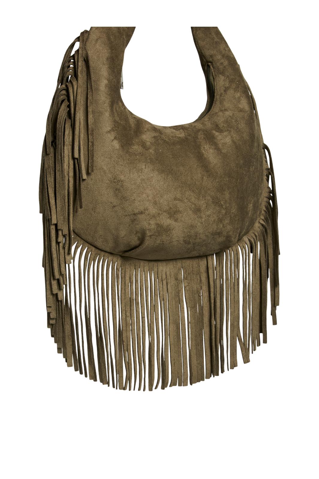 Pieces - Pcfina Fringe Shoulder Bag Pp - 5053347 Woodbine
