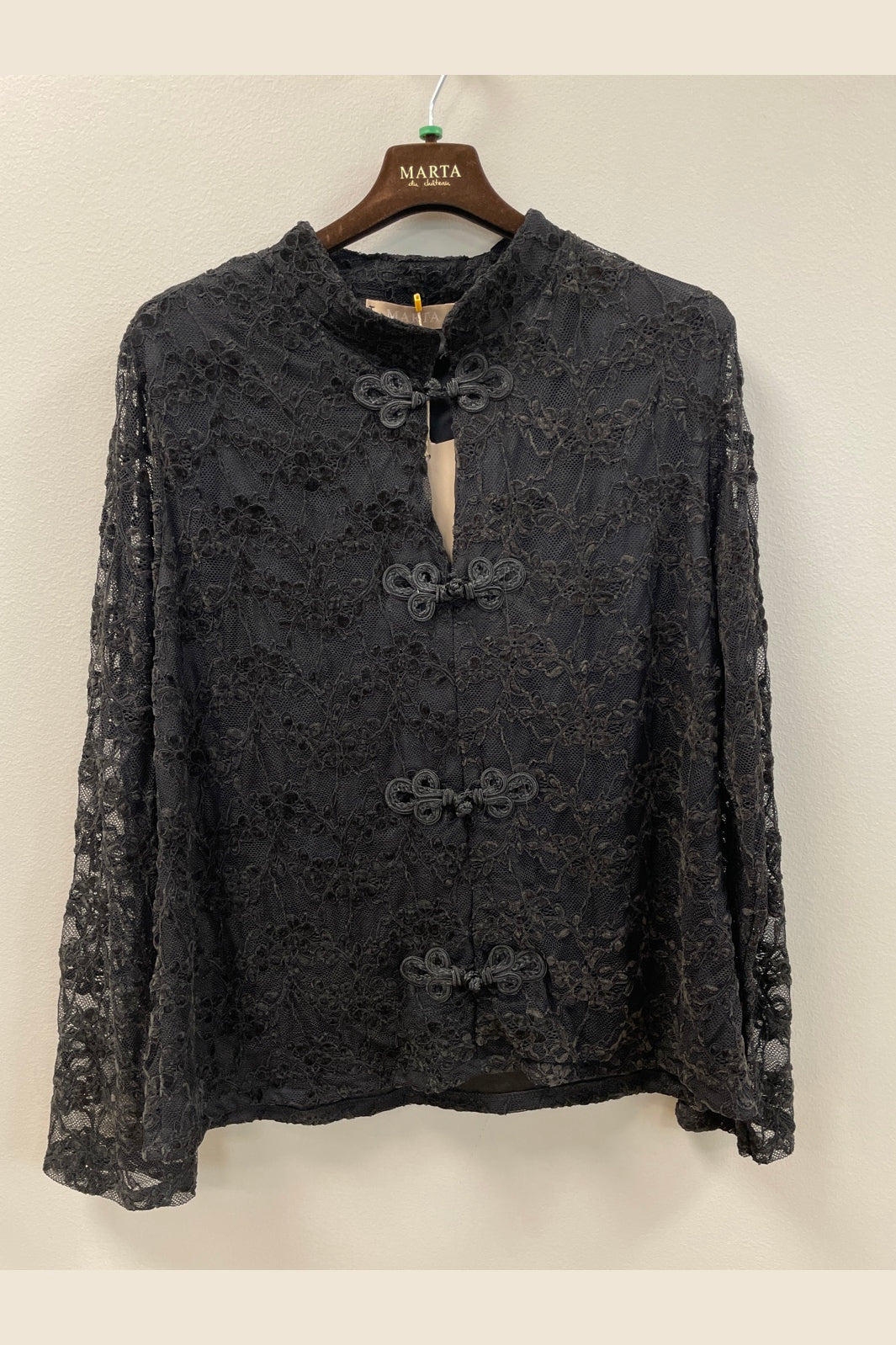Marta Du Chateau - Mdcsenecia Blouse 8863 - Black