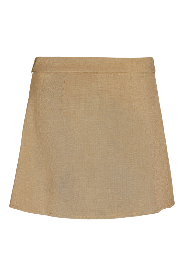 Noisy May - Nmmonna Tailored Overlay Skirt - 5189378 Fossil