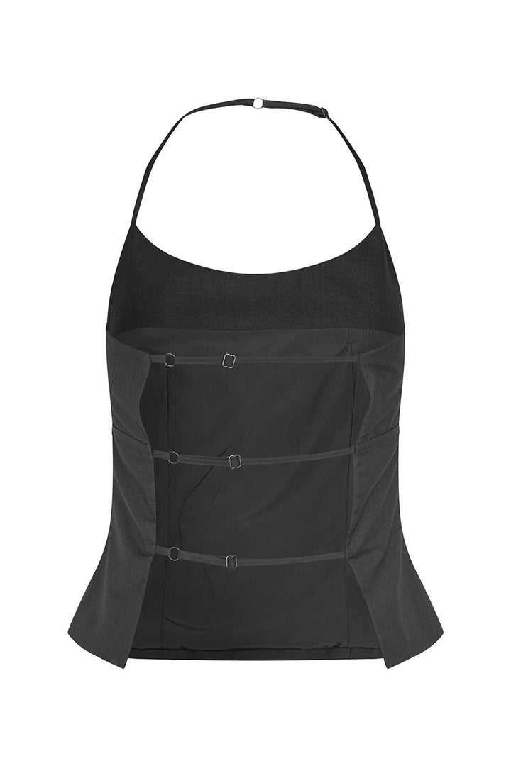 Modström - Cirkelinemd Top 59356 - 7088 - Dark Grey Melange