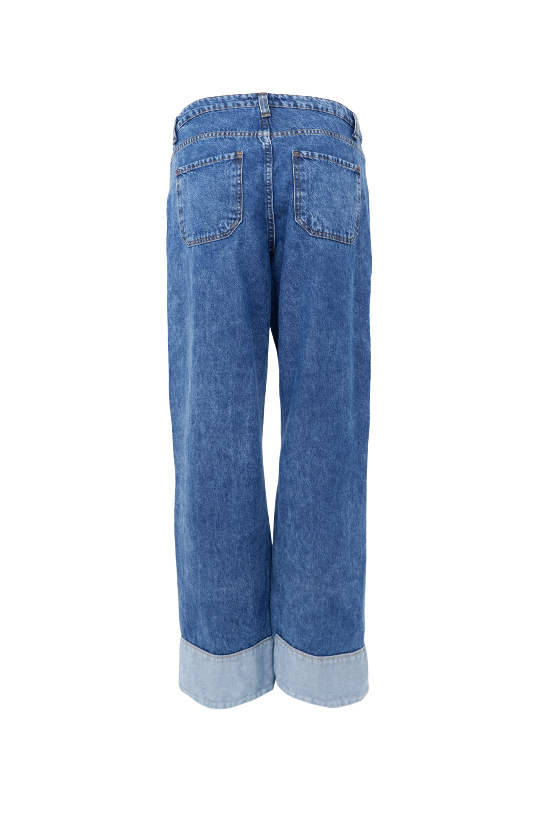 Black Colour - Bcizzy Denim Panel Pant 41076 - Mid Blue