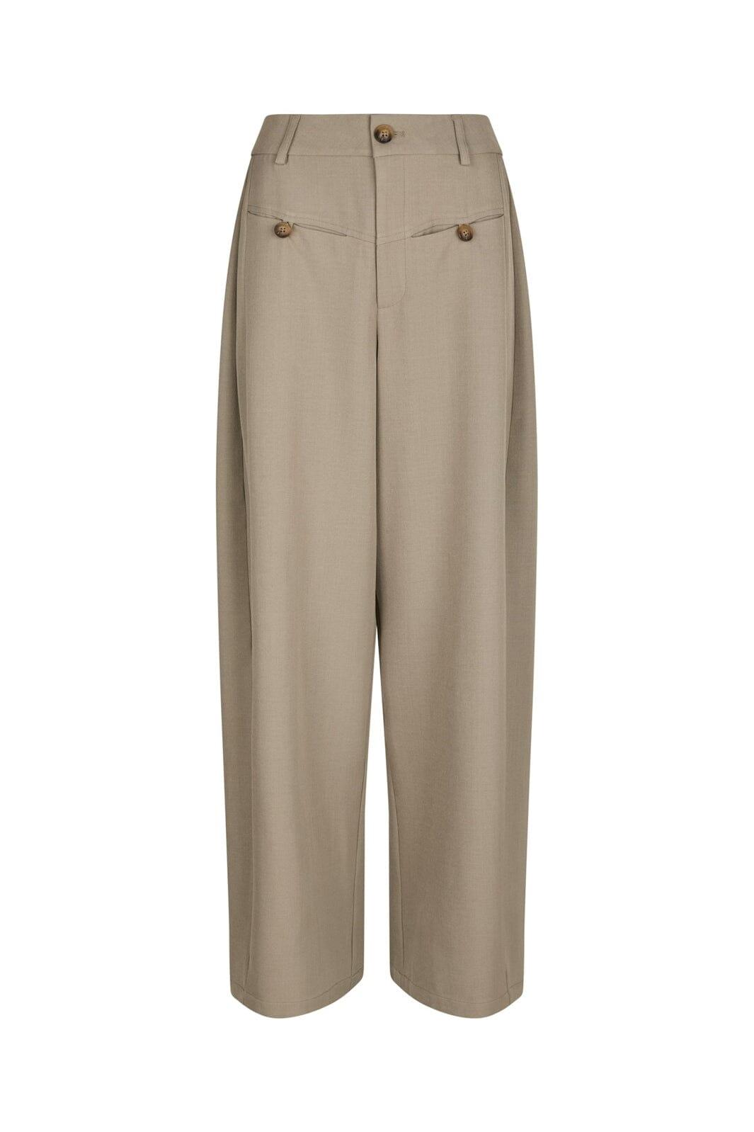 Neo Noir - Massie Structure Pants 165999 - 189 - Warm Grey