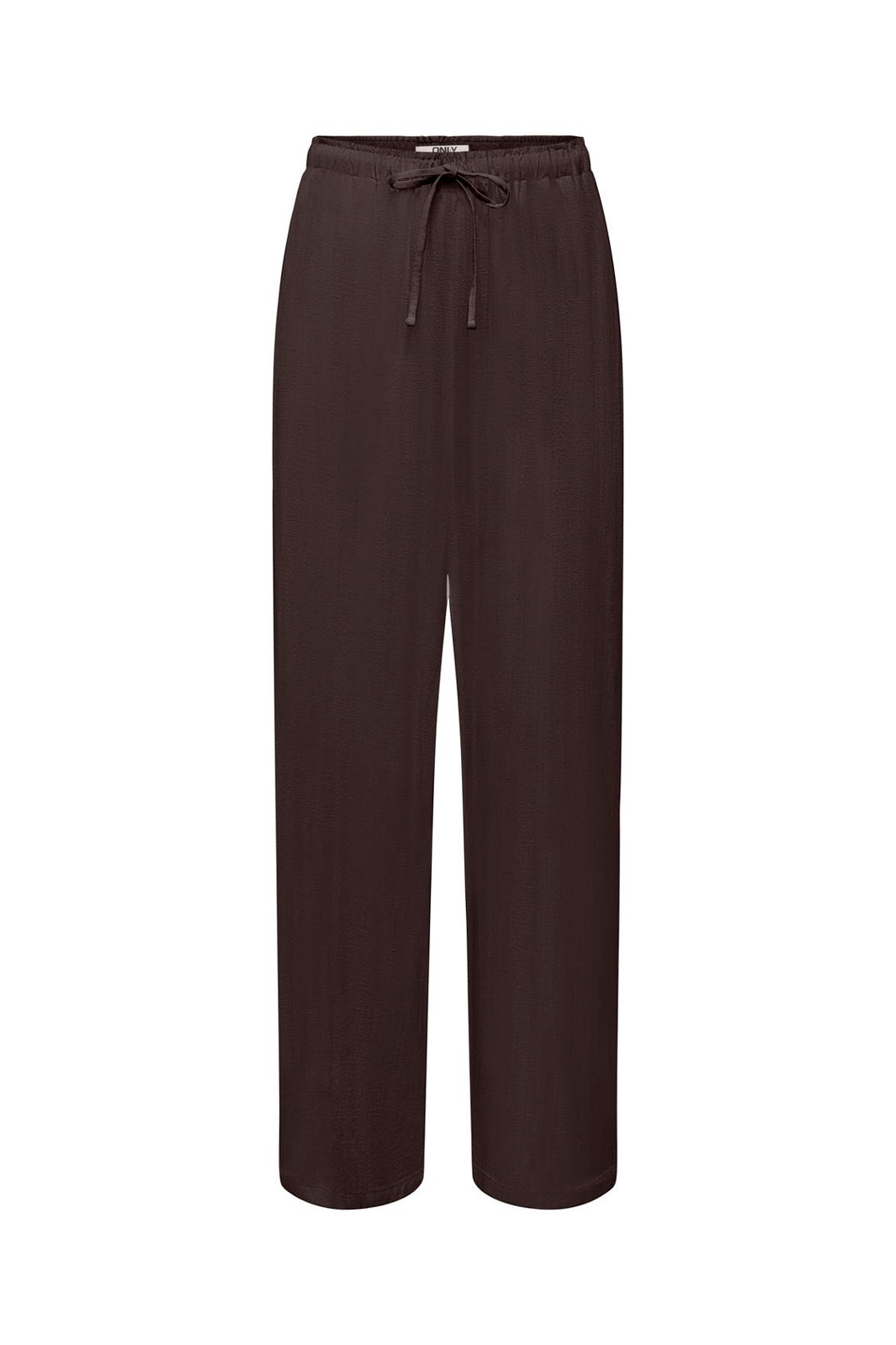 Only - Onlsiesta Pull-Up Linen Bl - 5085636 Black Coffee
