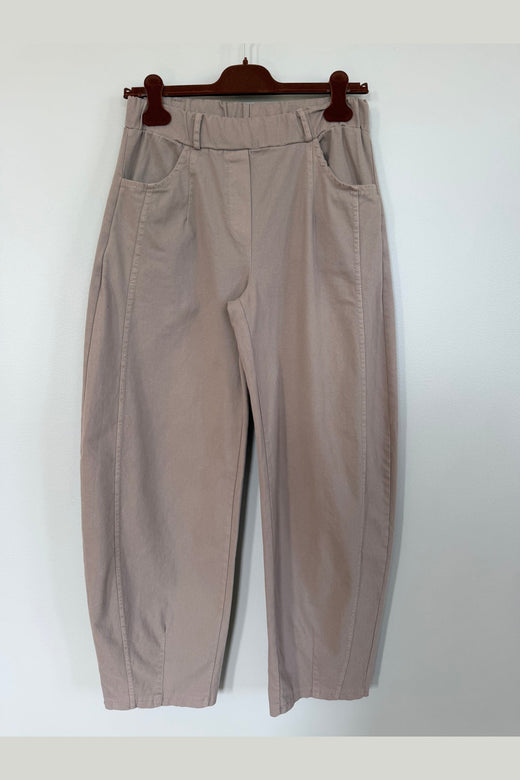 Marta Du Chateau - Mdcpeonia Pants 70181 - Fango
