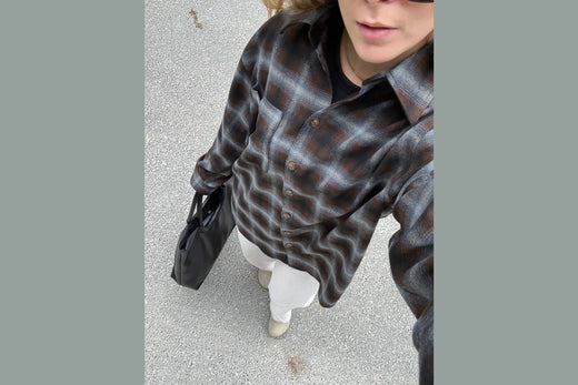 Noella - N-Marlon Shirt 18150002 - 528 - Danne Brown Blue Check