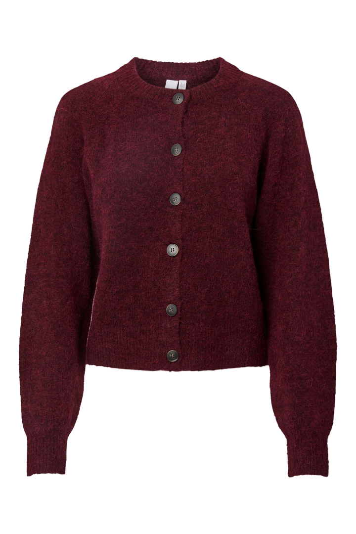 YAS - Yasjohi Ls Wool Blend Cardigan - 4972529 Port Royale