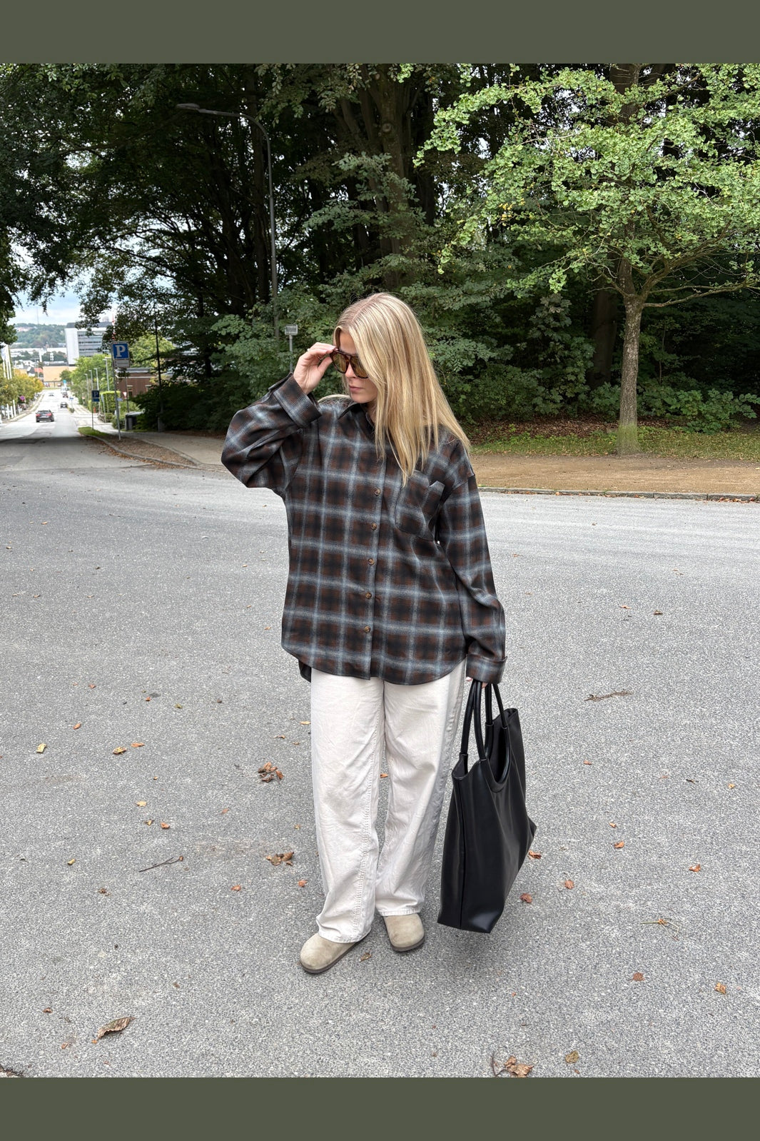 Noella - N-Marlon Shirt 18150002 - 528 - Danne Brown Blue Check