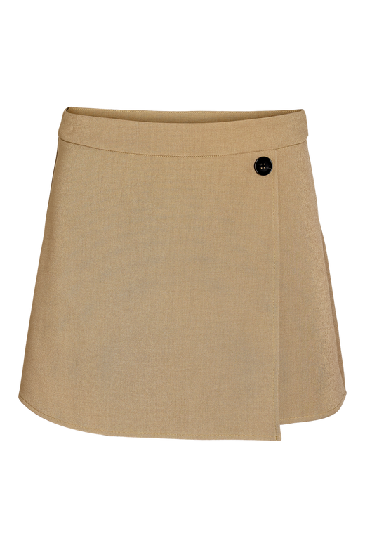Noisy May - Nmmonna Tailored Overlay Skirt - 5189378 Fossil