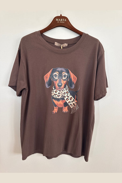 Marta Du Chateau - Mdcinge Tee 0532 - Chocolate