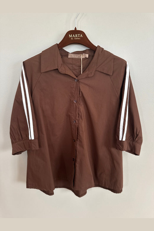 Marta Du Chateau - Mdcbambi Shirt 268819 - Moro/Panna